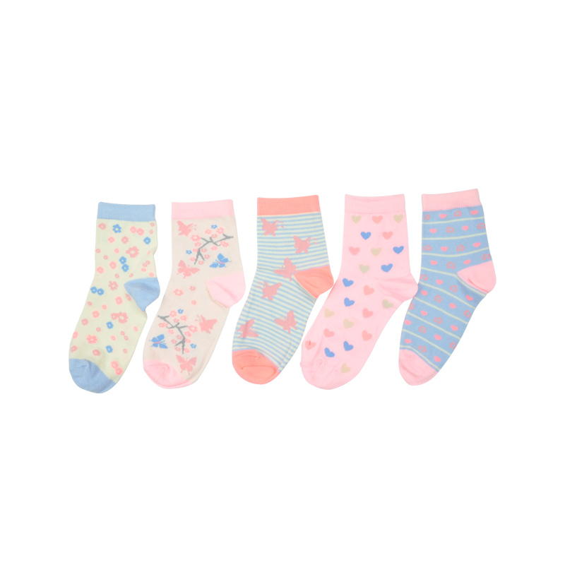 5-Pack Multi-Pattern Socks