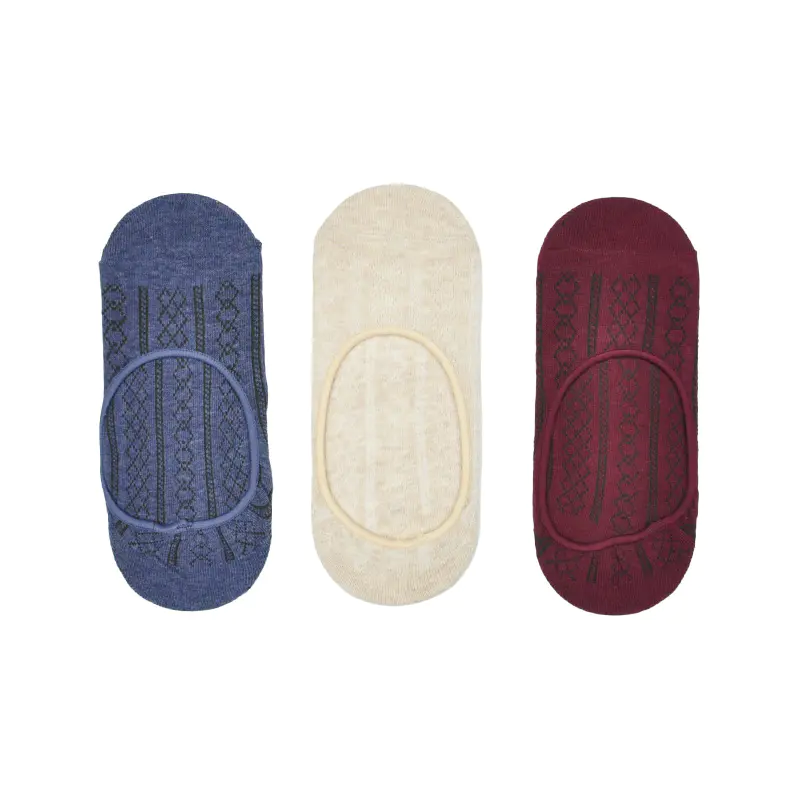 Men 3-pack no-show sneaker socks- a new choice for both fashion and comfort